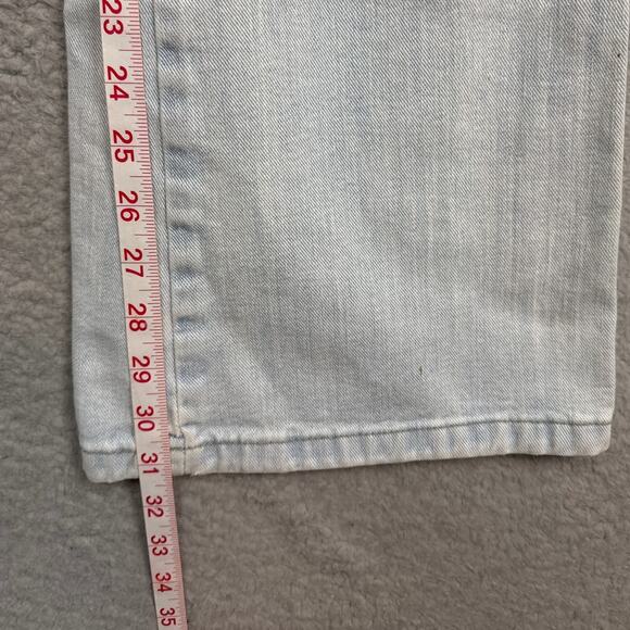 VTG Y2K Diesel Low Rise Flare Jeans Selvedge Hem Only The Brave Italian SZ 27 - Picture 8 of 12